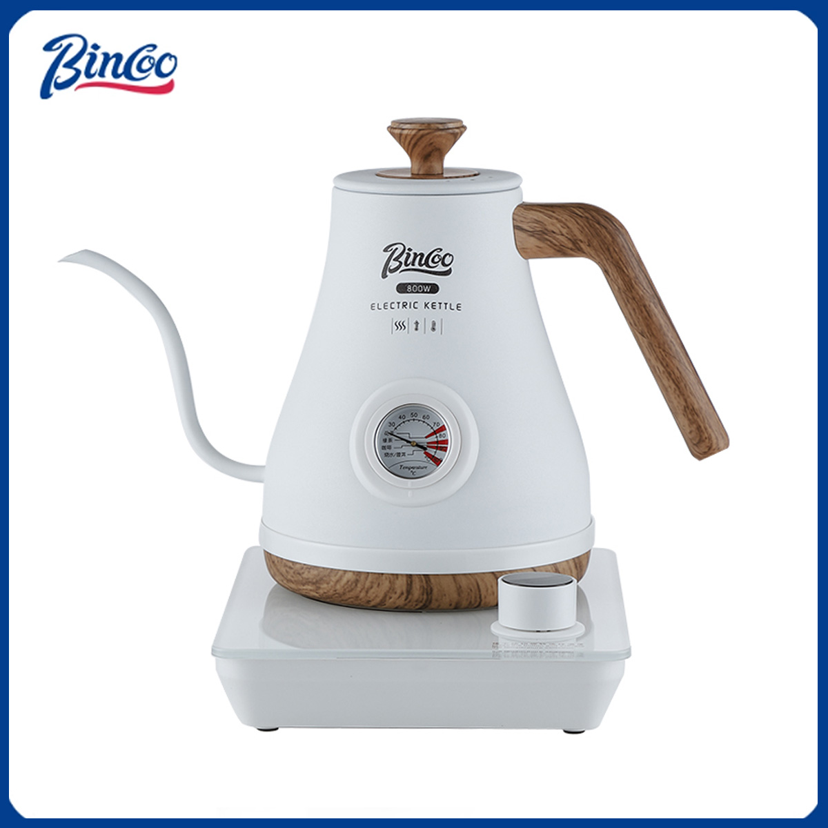 Electric Kettle Temperature Control - Bouilloire Électrique Bincoo pour Café Infusé