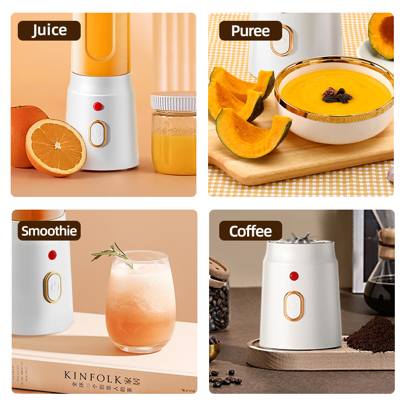 Blender portable 450 ml, 10 la - Portable Blender Usb Rechargeable avis et prix