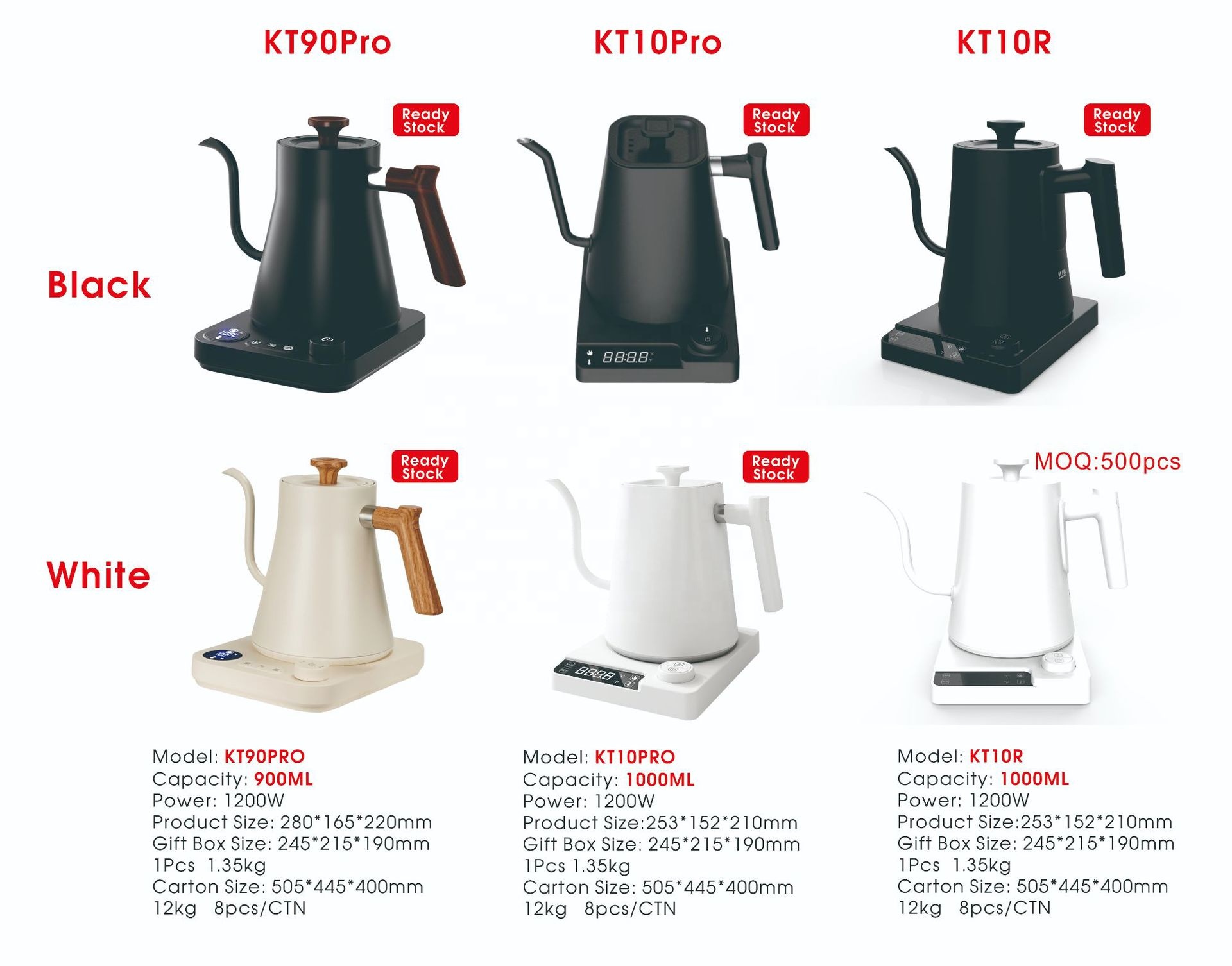 Nouvelle bouilloire électrique - Electric Kettle Temperature Control avis et prix