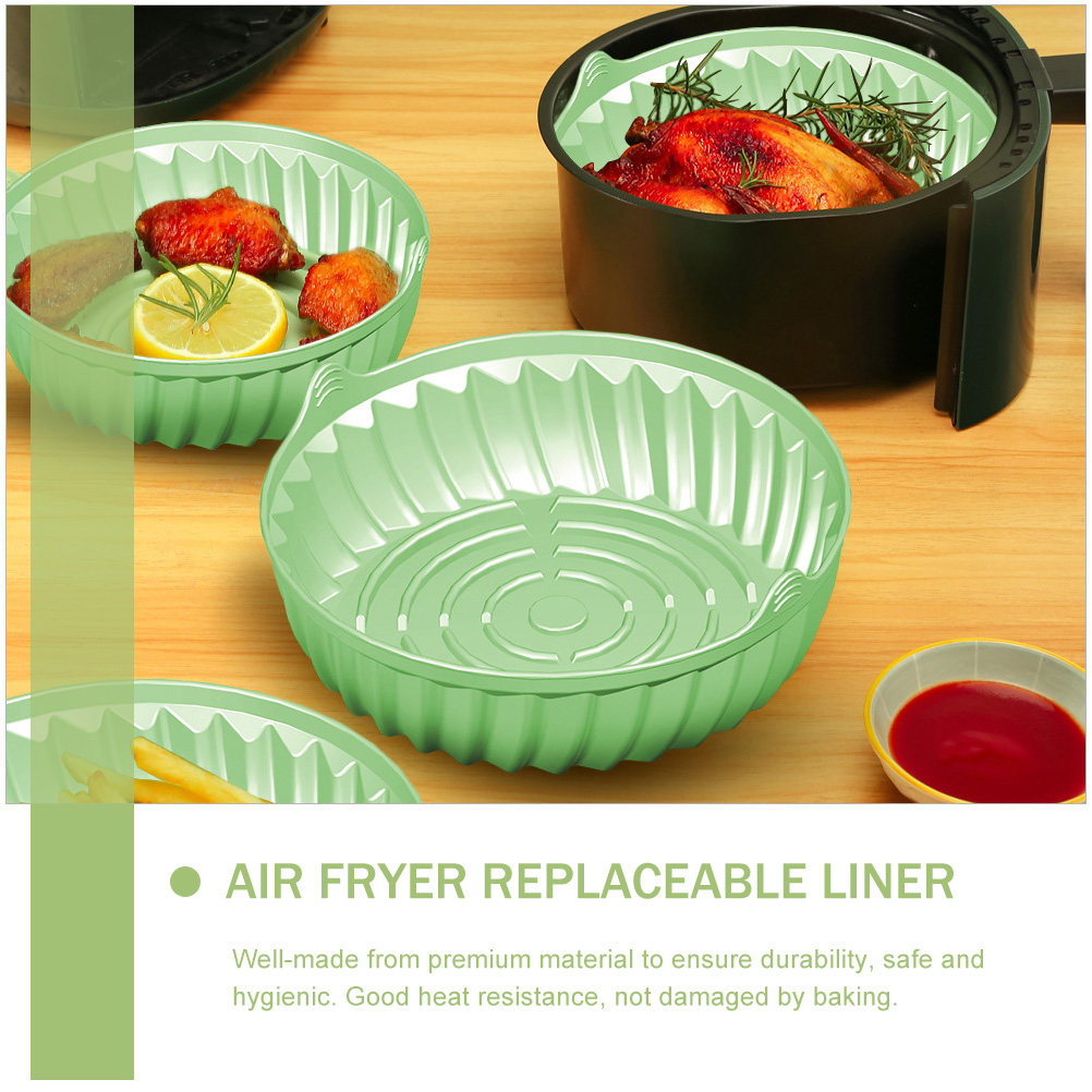 Plaque de cuisson ronde en sil - Air Fryer Silicone Pot Liner avis et prix